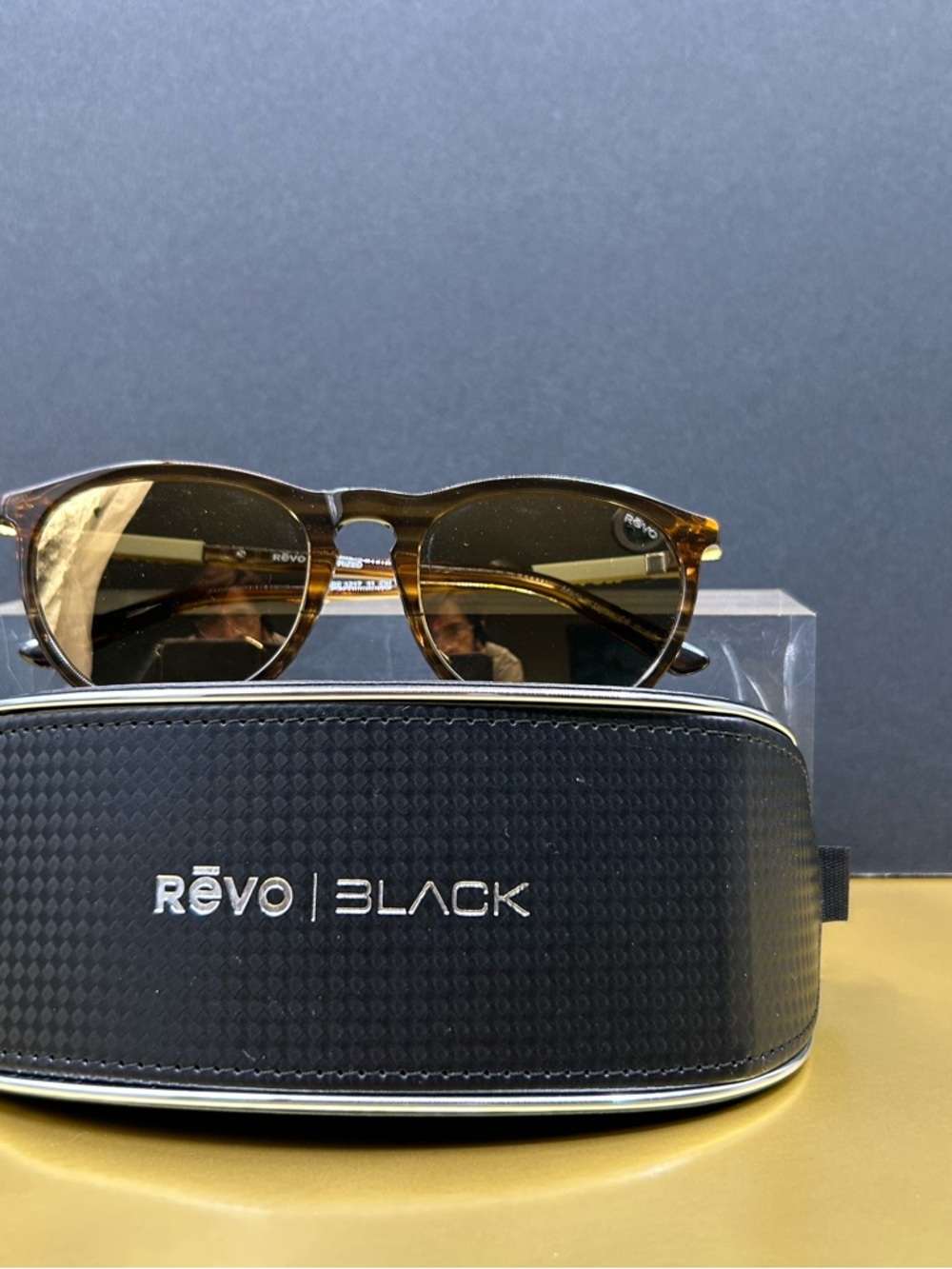 Revo NASA TECHNOLOGY Tortoise Shell Sunglasses